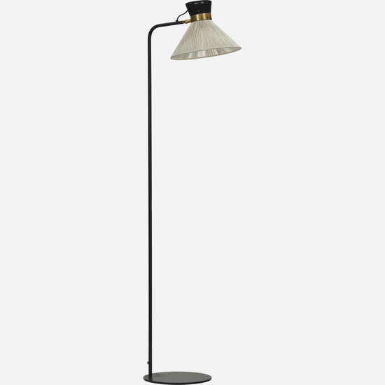 Floor lamp, HDCord, Black