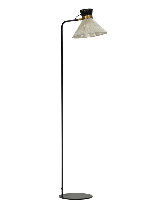 Floor lamp, HDCord, Black