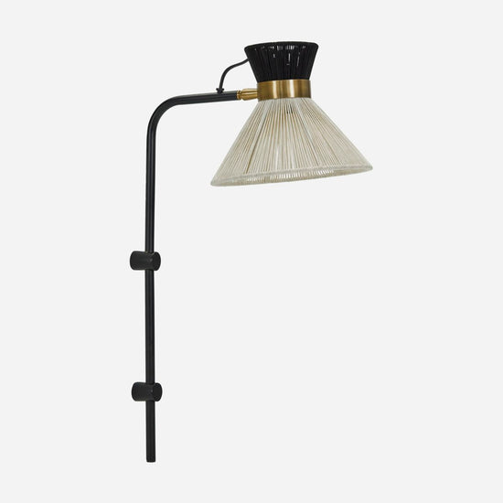 Wall lamp, HDCord, Black