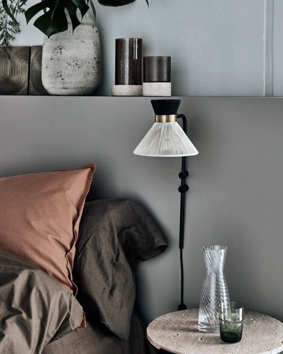 Wall lamp, HDCord, Black