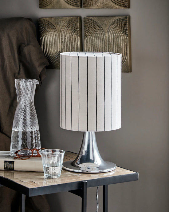 Table lamp, HDTulip, Silver finish