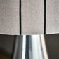 Tischleuchte, HDTulip, Silber-Finish