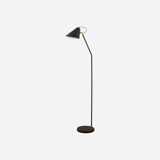 Stehlampe, Club, Schwarz