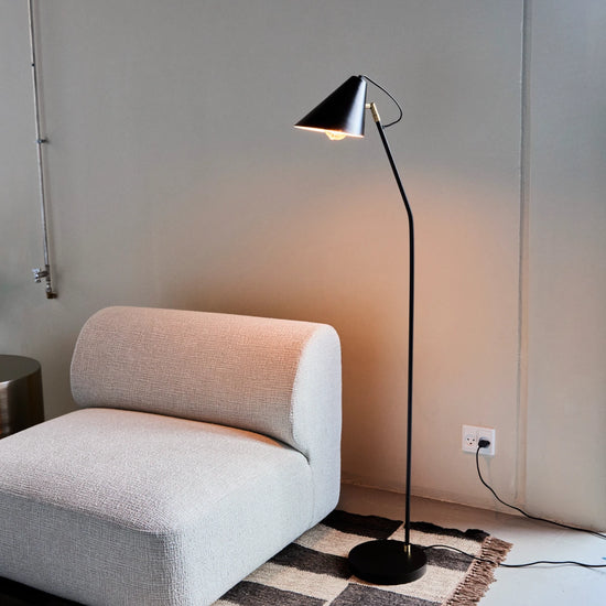 Floor lamp, HDClub, Black