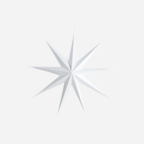Stern, 9 Point, Weiss