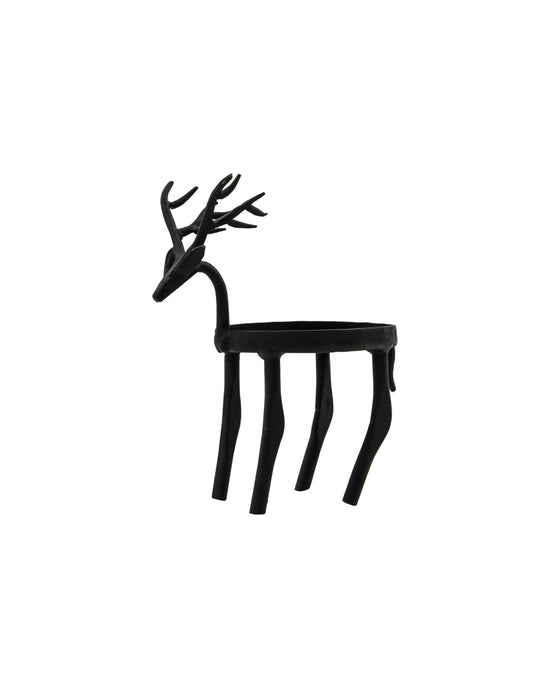 Tealight holder, HDDeer, Black