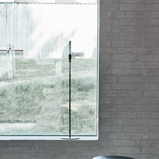 Kerzenständer, Trivo, Schwarz