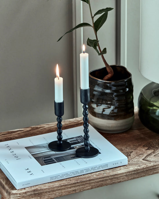 Candle stand, HDMala, Black