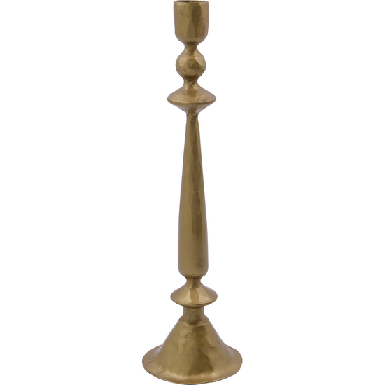 Candle stand, HDLumi, Antique gold finish