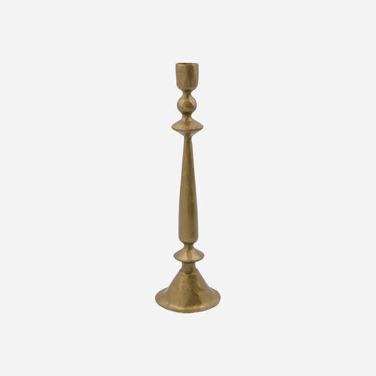 Candle stand, HDLumi, Antique gold finish