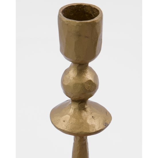 Candle stand, HDLumi, Antique gold finish