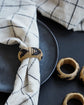 Napkin rings, HDBam, Nature, Black