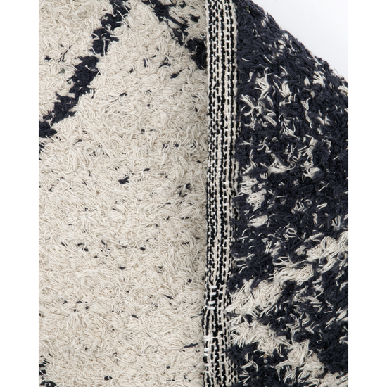 Rug, HDKin, Black;Off-white