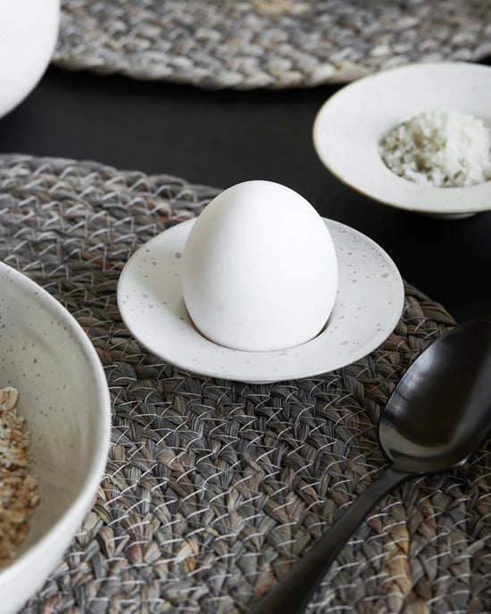 Egg cup, HDPion, Grey, White