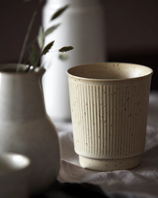 Mug, HDBerica, Beige
