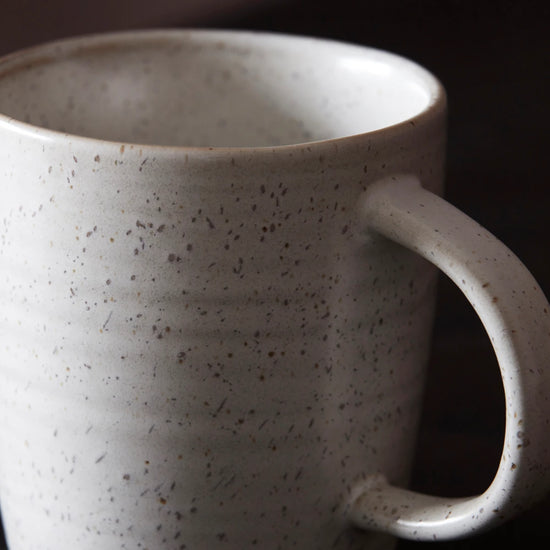 Tasse, Pion, Grau/ weiß