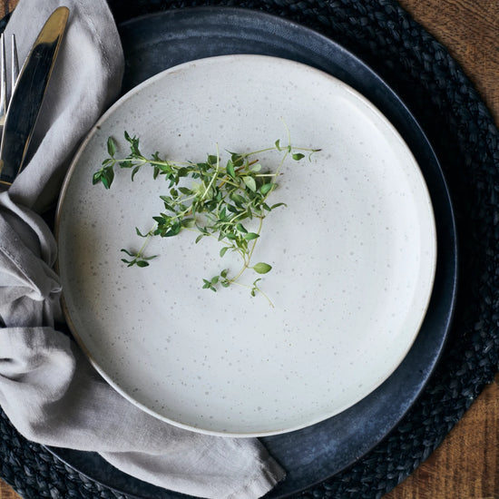 Lunch plate, HDPion, Grey, White