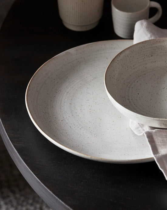 Dinner plate, HDPion, Grey, White
