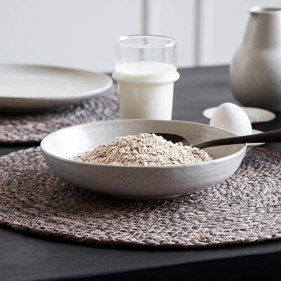 Bowl, HDPion, Grey;White