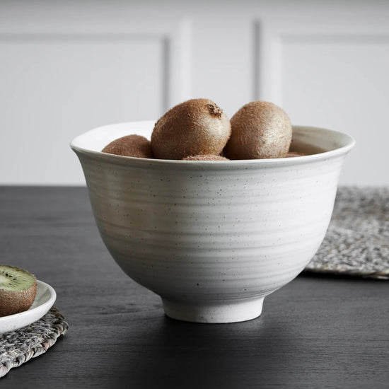 Bowl, HDPion, Grey;White
