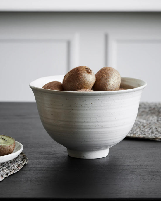 Bowl, HDPion, Grey, White