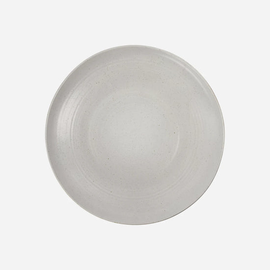 Schale, Pion, Grau/ weiß