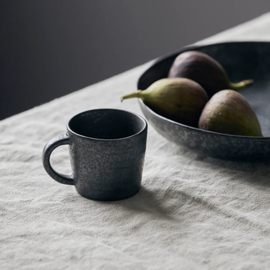 Tasse, Pion, Schwarz/Braun