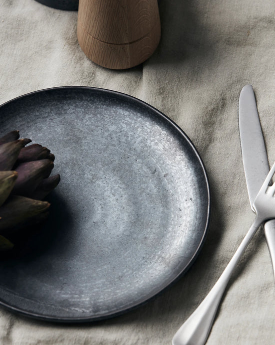 Lunch plate, HDPion, Black, Brown