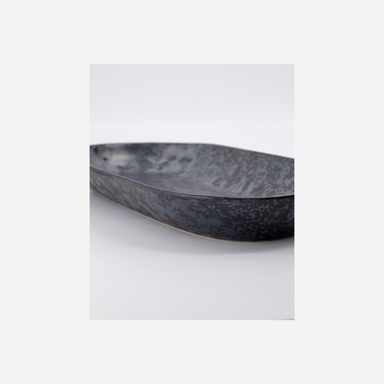 Serving dish, HDPion, Black;Brown