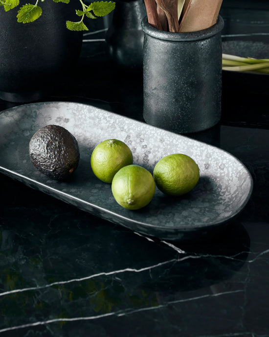 Serving dish, HDPion, Black, Brown