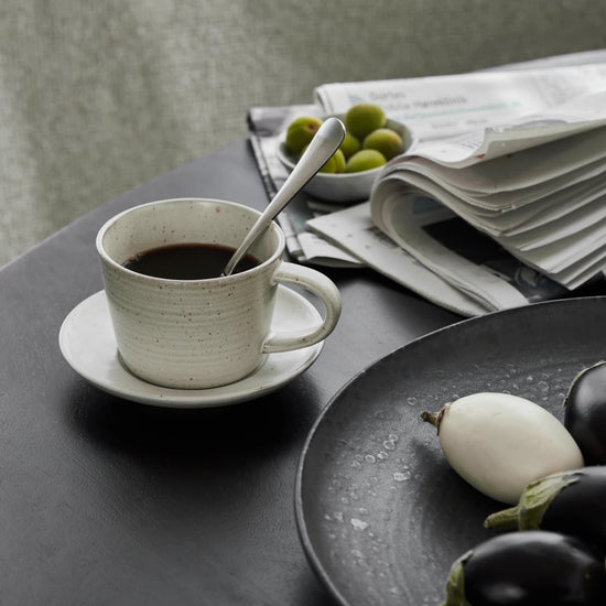 Cup w. saucer, HDPion, Grey;White