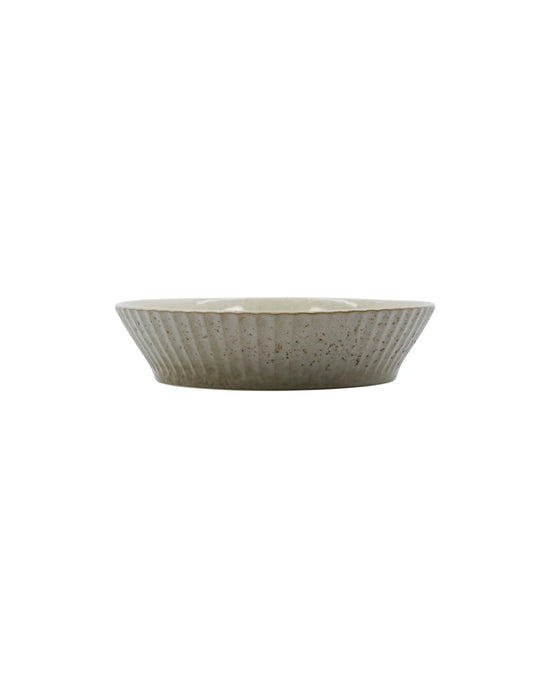 Bowl, HDPleat, Grey, Brown