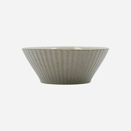 Bowl, HDPleat, Grey;Brown