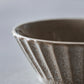 Schüssel, HDPleat, Grau/braun