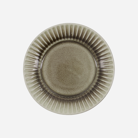 Cake plate, HDPleat, Grey;Brown