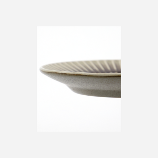 Cake plate, HDPleat, Grey;Brown