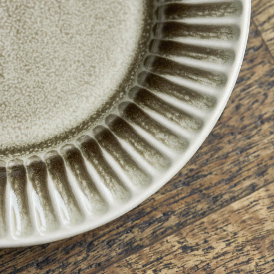 Cake plate, HDPleat, Grey;Brown
