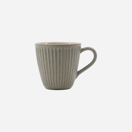 Mug, HDPleat, Grey/Brown