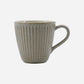 Tasse, HDPleat, Grau/braun