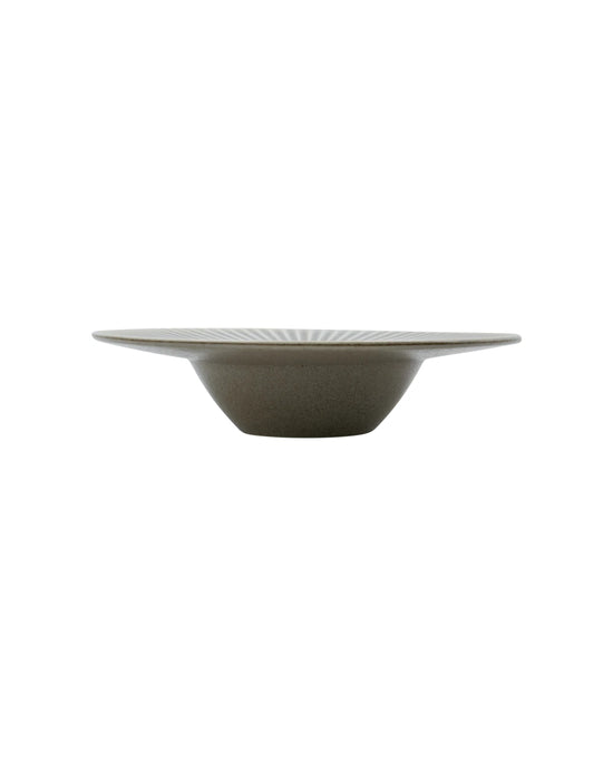 Pastateller, HDPleat, Grau/braun