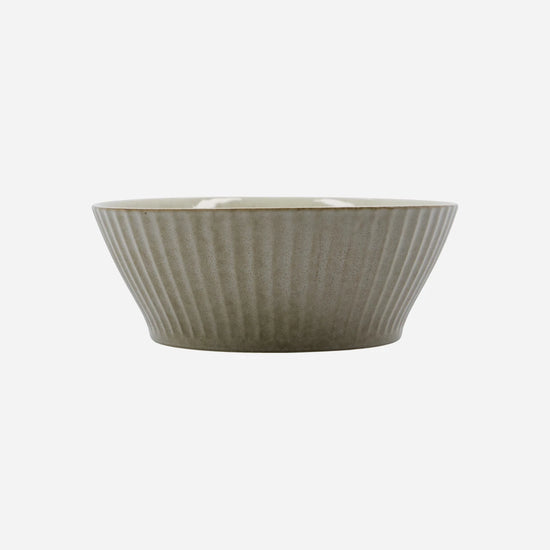 Skål, HDPleat, Grå/Brun