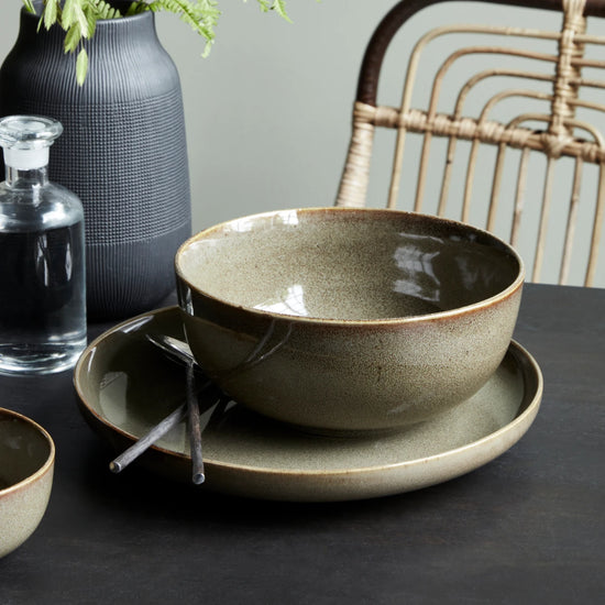 Schüssel, Lake, Grün