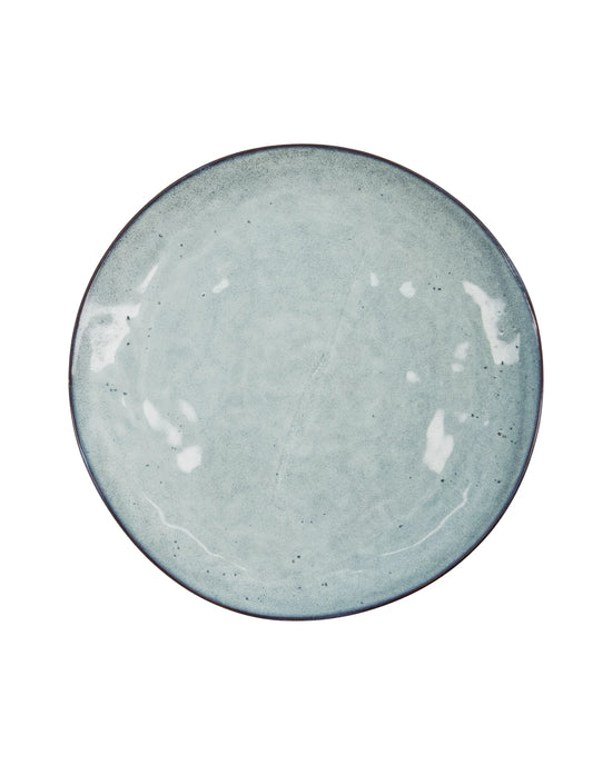 Dinner plate, HDRustic, Grey, Blue