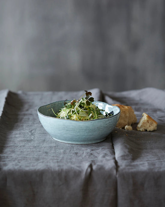 Bowl, HDRustic, Grey, Blue