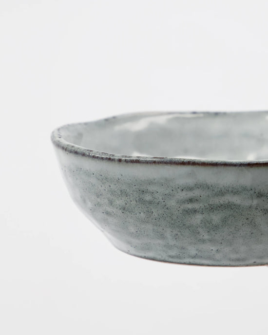 Bowl, HDRustic, Grey, Blue