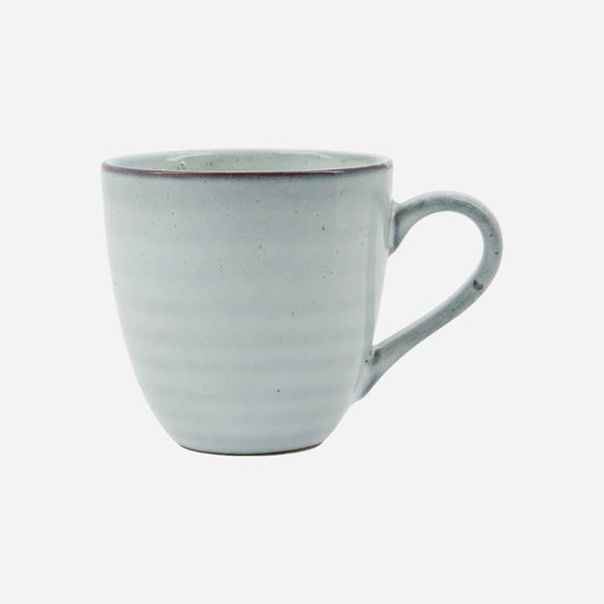 Krug, Rustic, Grau/Blau