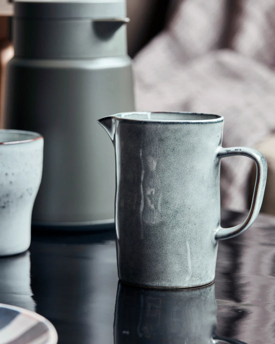 Jug, HDRustic, Grey, Blue