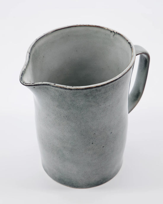 Kanne, Rustic, Grau/Blau