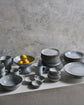 Kanne, Rustic, Grau/Blau
