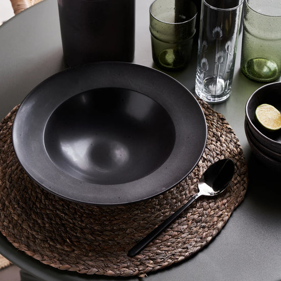 Pastateller, HDRustic, Dunkelgrau